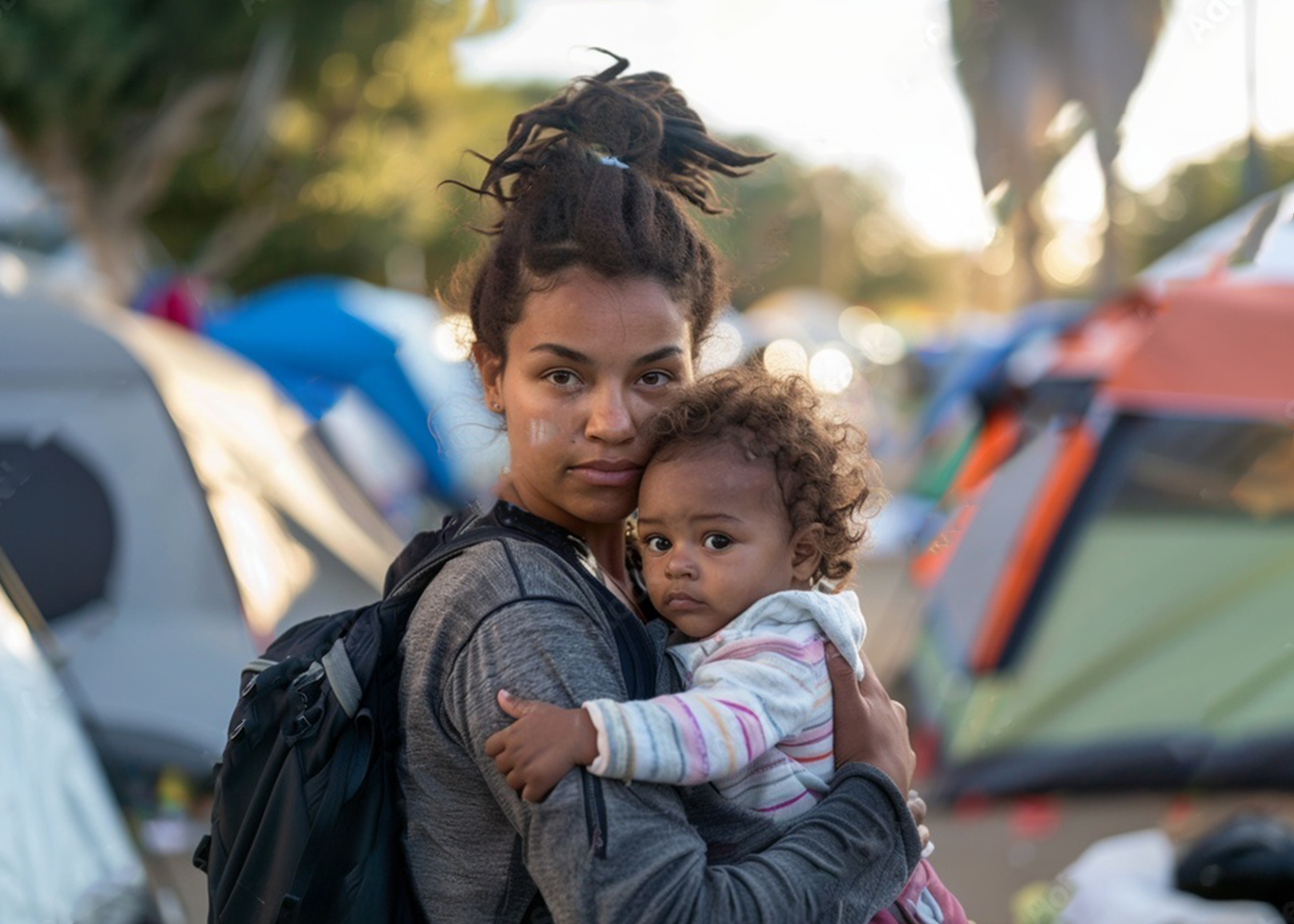 Woman with Child