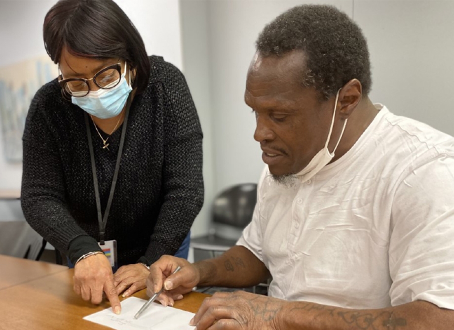 Jimmy and Diana working together at Southwest Counseling Solutions SUD group