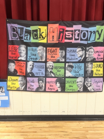 Black History tapestry